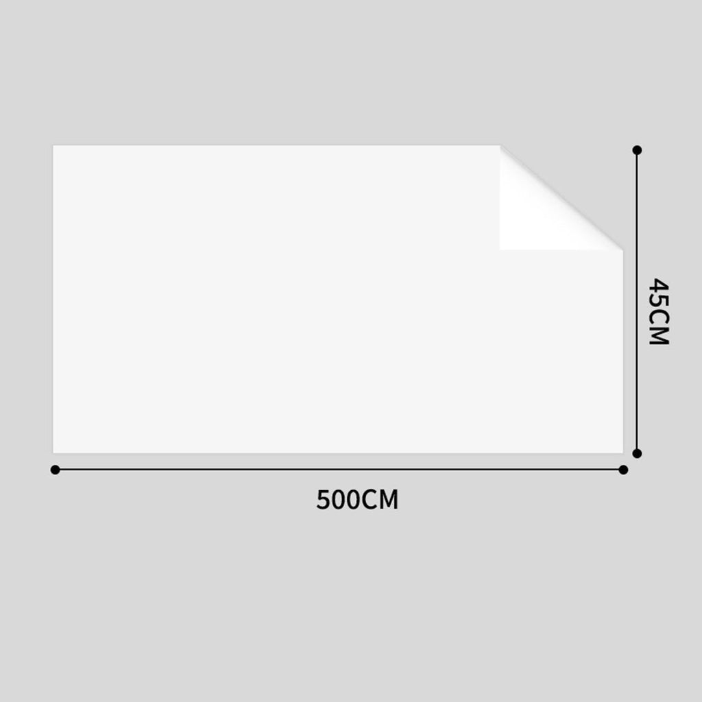 SOGA 2X 45cm x 500cm Clear Dry Erase Whiteboard Wall Sticker