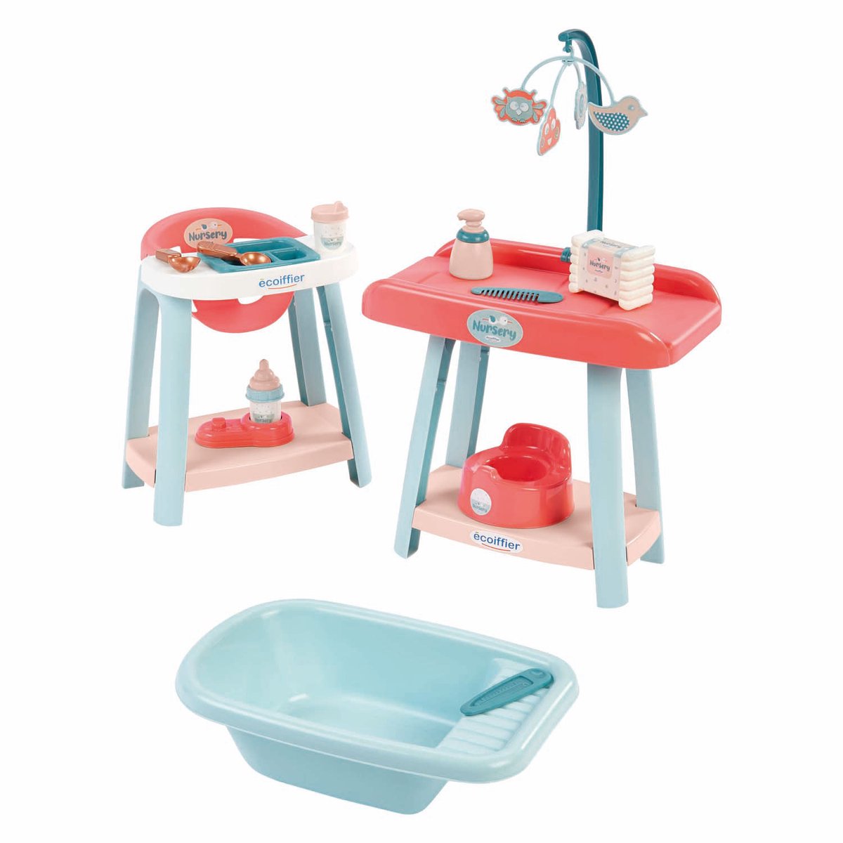 Écoiffier ecoiffier nursery baby room set 3-in-1