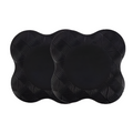 NNEOBA 2PCS Yoga Knee Pads Extra Cushioning Black