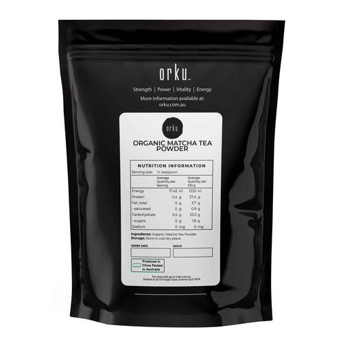 400g Organic Matcha Green Tea Powder Camellia Sinensis Leaf Supplement