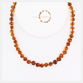 Child 33-34cm Toffee Amber Necklace         (Amber Therapy)