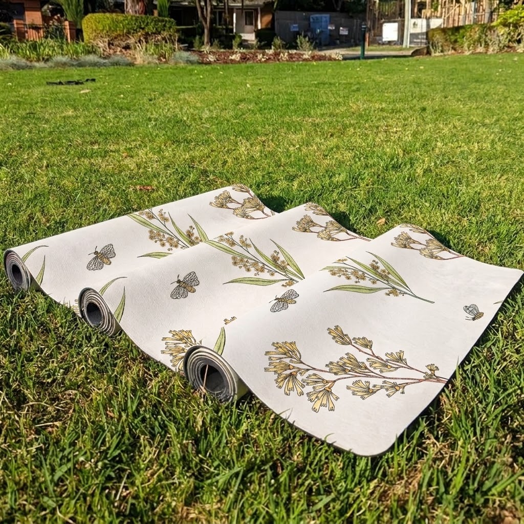 Buzzing Bees – Kids Yoga Mats