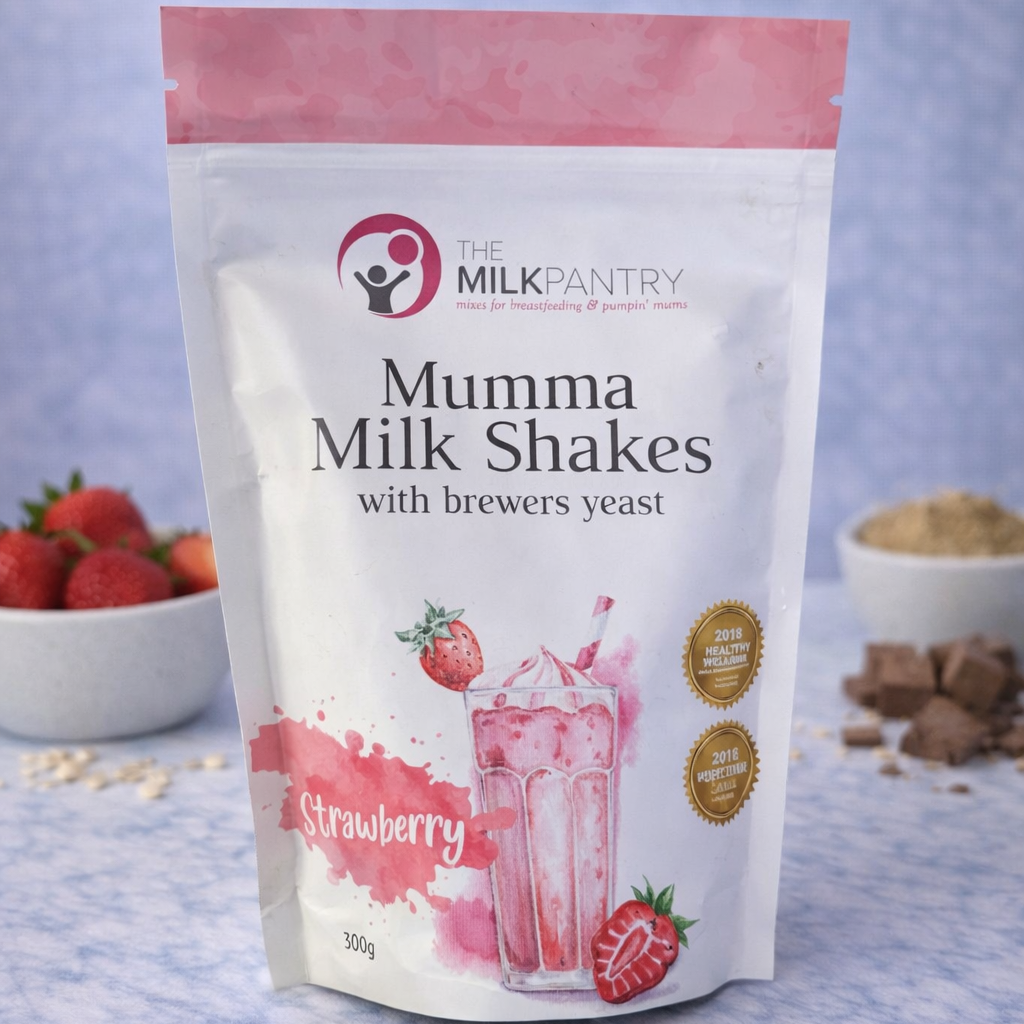 Mumma Shakes – Strawberry 300g 🍓🥤