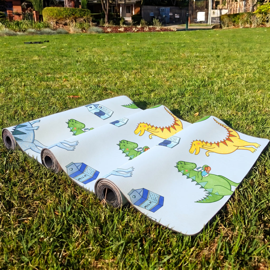 Roaring Dinosaur – Kids Yoga Mats
