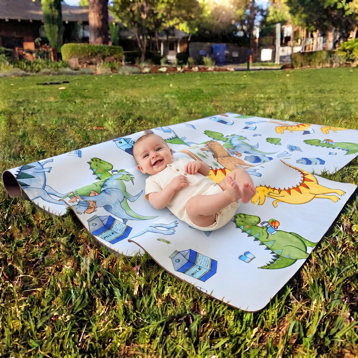Roaring Dinosaur – Kids Yoga Mats