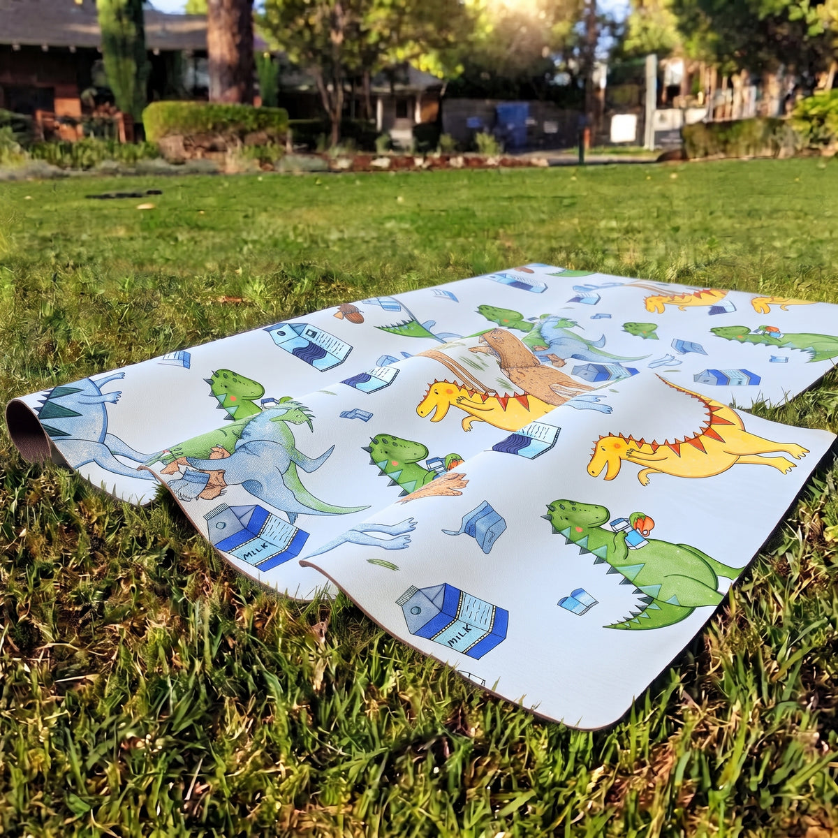 Roaring Dinosaur – Kids Yoga Mats