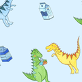 Roaring Dinosaur – Kids Yoga Mats