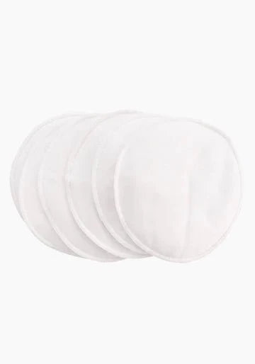 Classic White Bundle - 8 organic washable breast pads