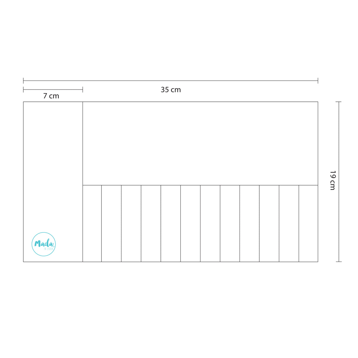 Bilbau Long Pencil Case