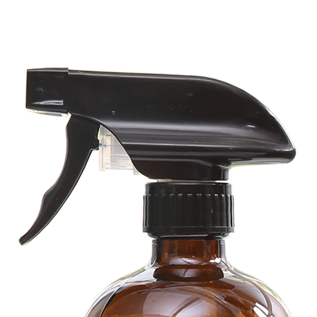 NNEIDS 4x 500ml Amber Glass Spray Bottles Trigger