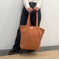 Linen Tote Bag - Burnt Clay