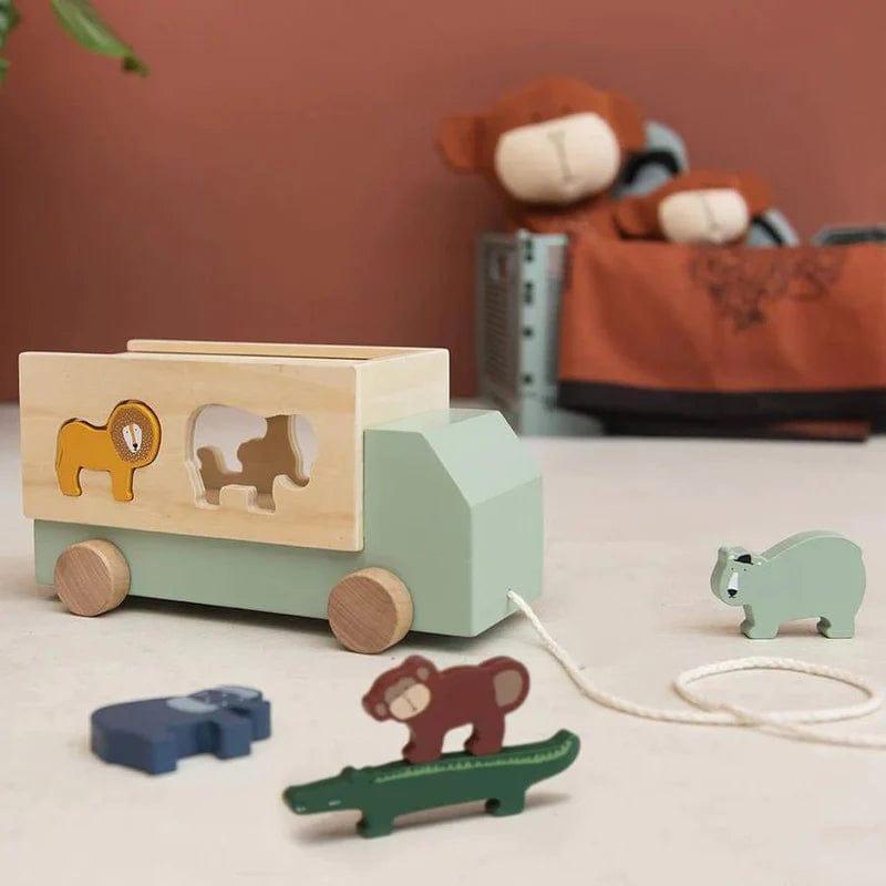 Trixie Wooden Animal Truck